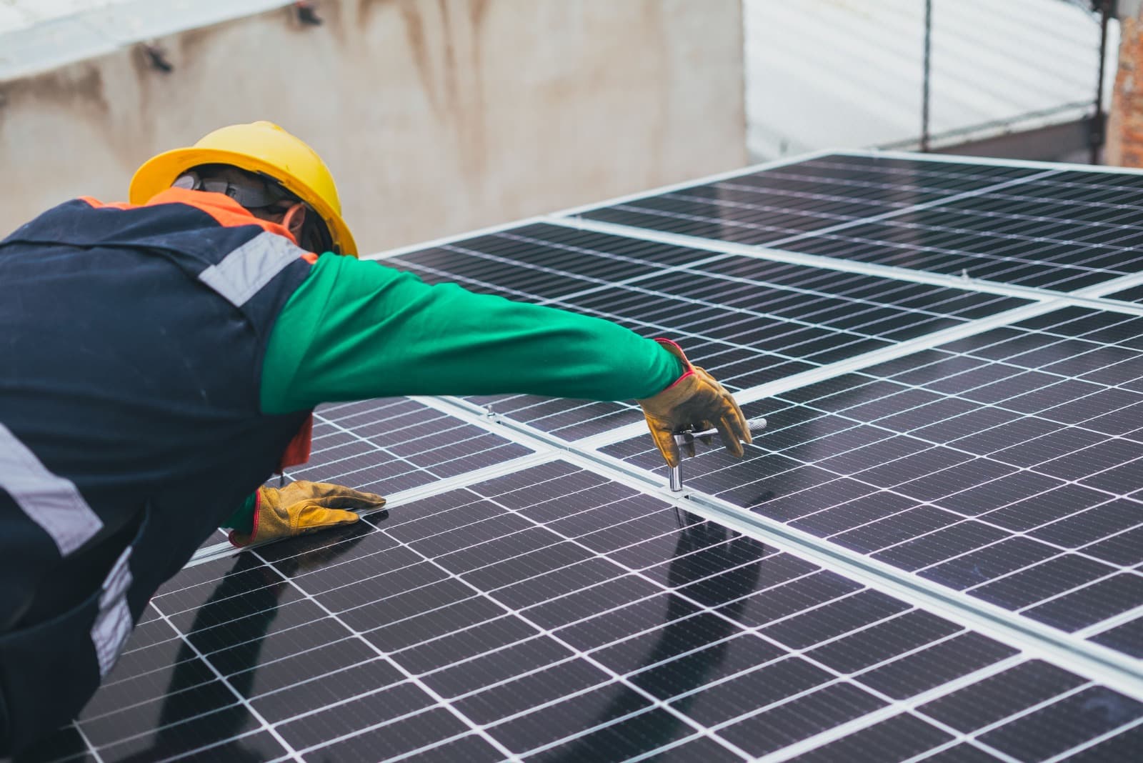 Solar installation by Golden Sunline Trade